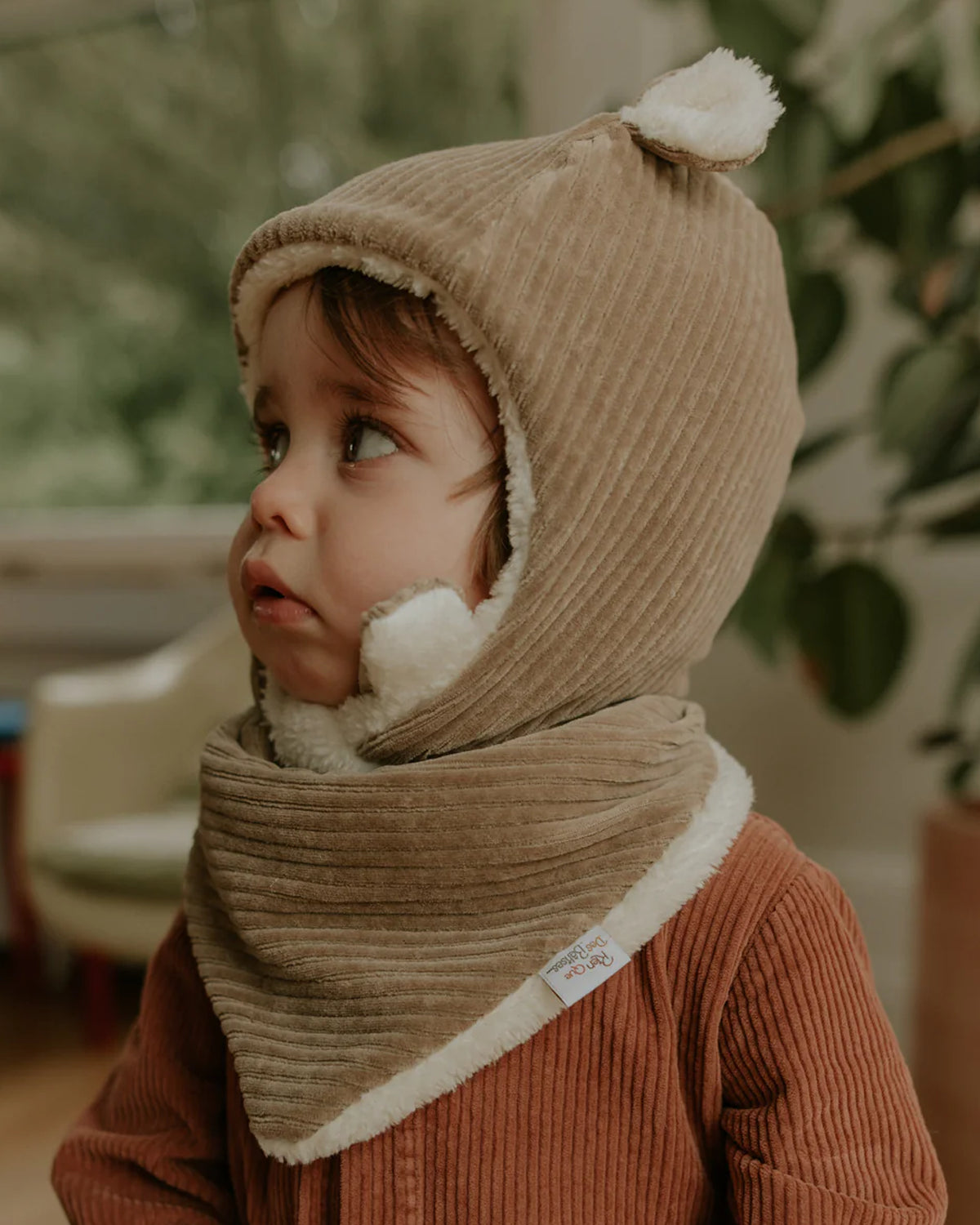 Chapka The Gang | Bordeaux & Bleu Marine | Velours Côtelé